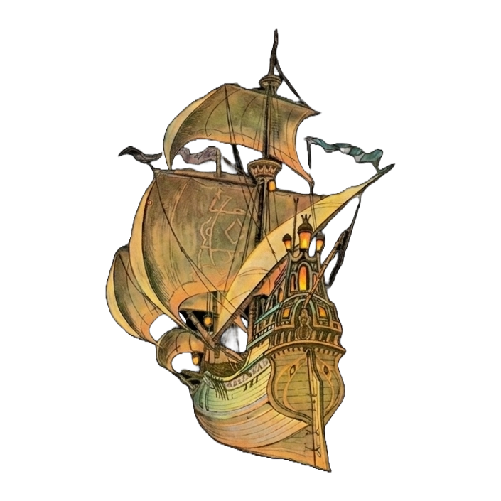 Ship painting by Tim Kirk