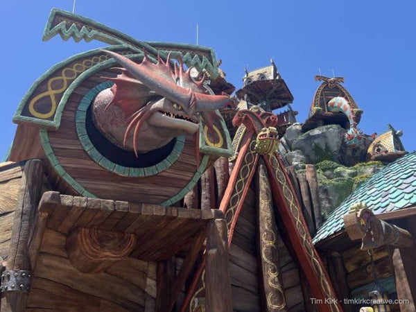 Isle of Berk - Dragon Architectural Ornament