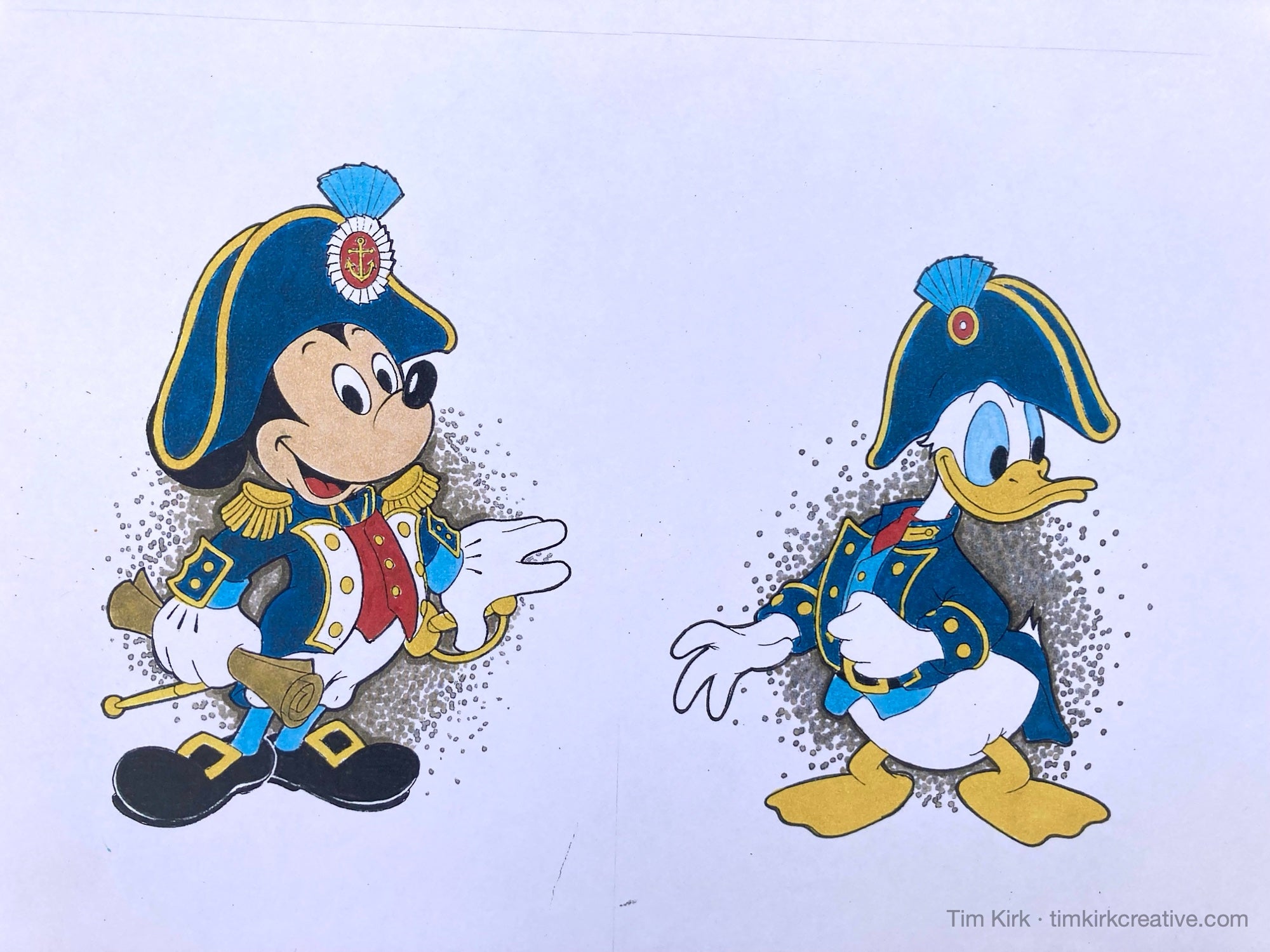 Tokyo DisneySea - Mickey and Donald