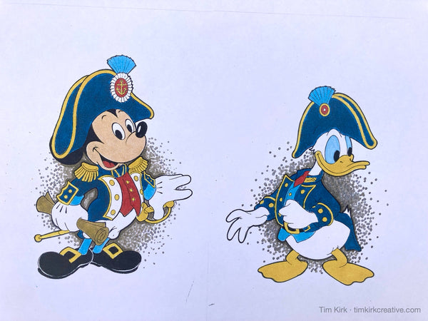 Tokyo DisneySea - Mickey and Donald