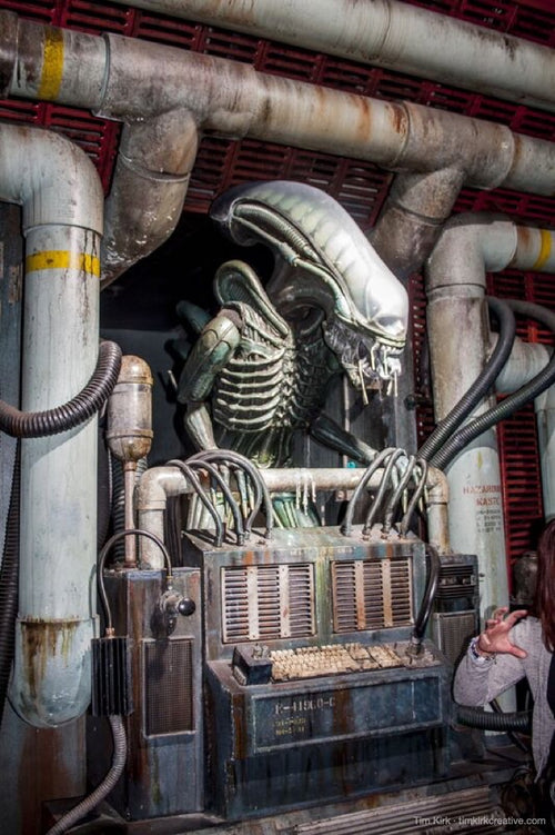 Disney-MGM Studio Tour - Great Movie Ride, Alien Scene