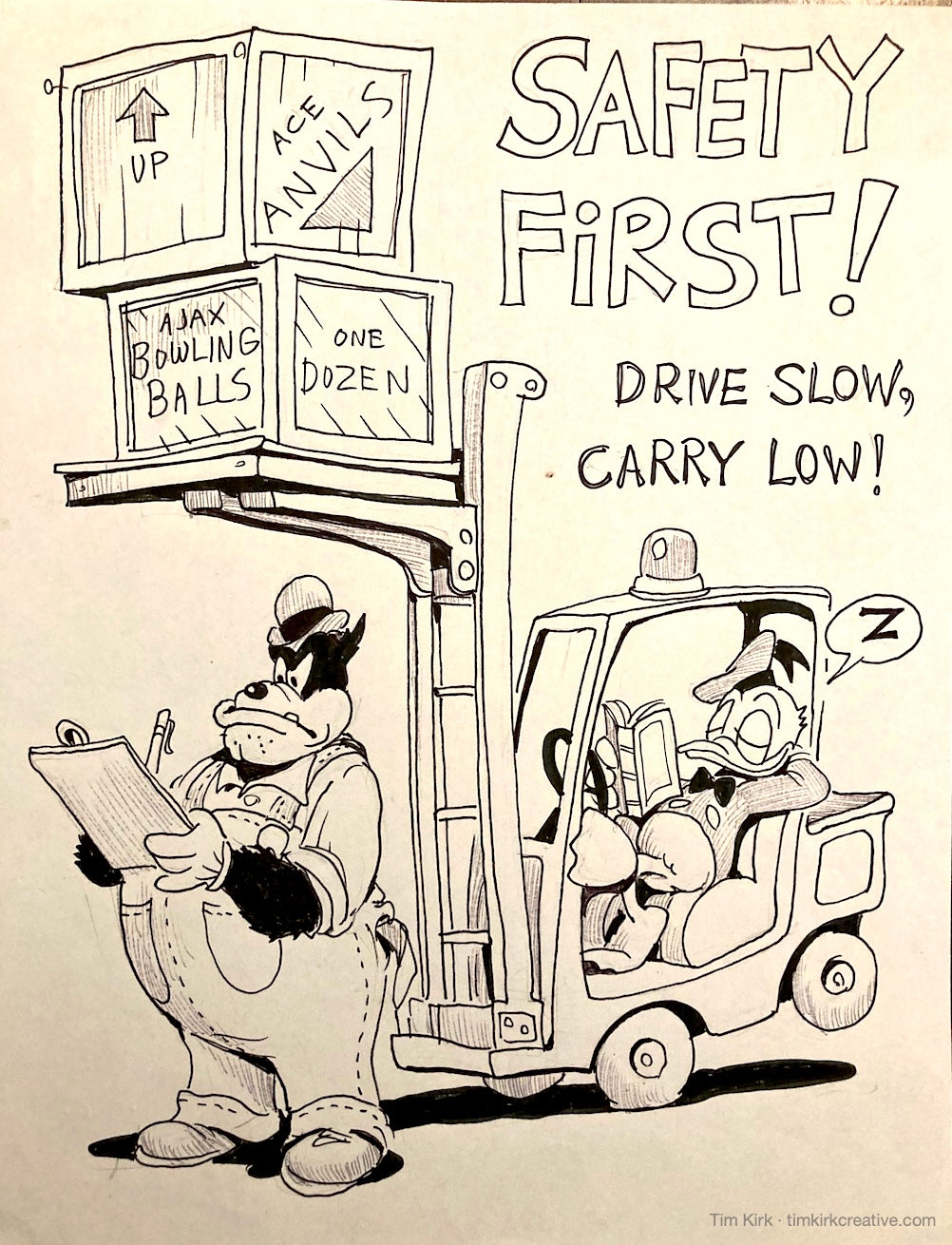 Shanghai Disneyland - Mickey Avenue Prop Safety Sign