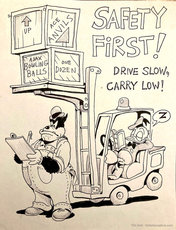 Shanghai Disneyland - Mickey Avenue Prop Safety Sign