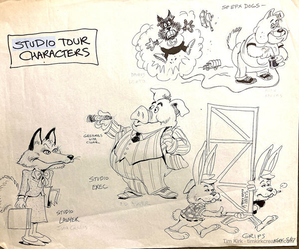 Disney-MGM Studio Tour - Studio Tour Character Types