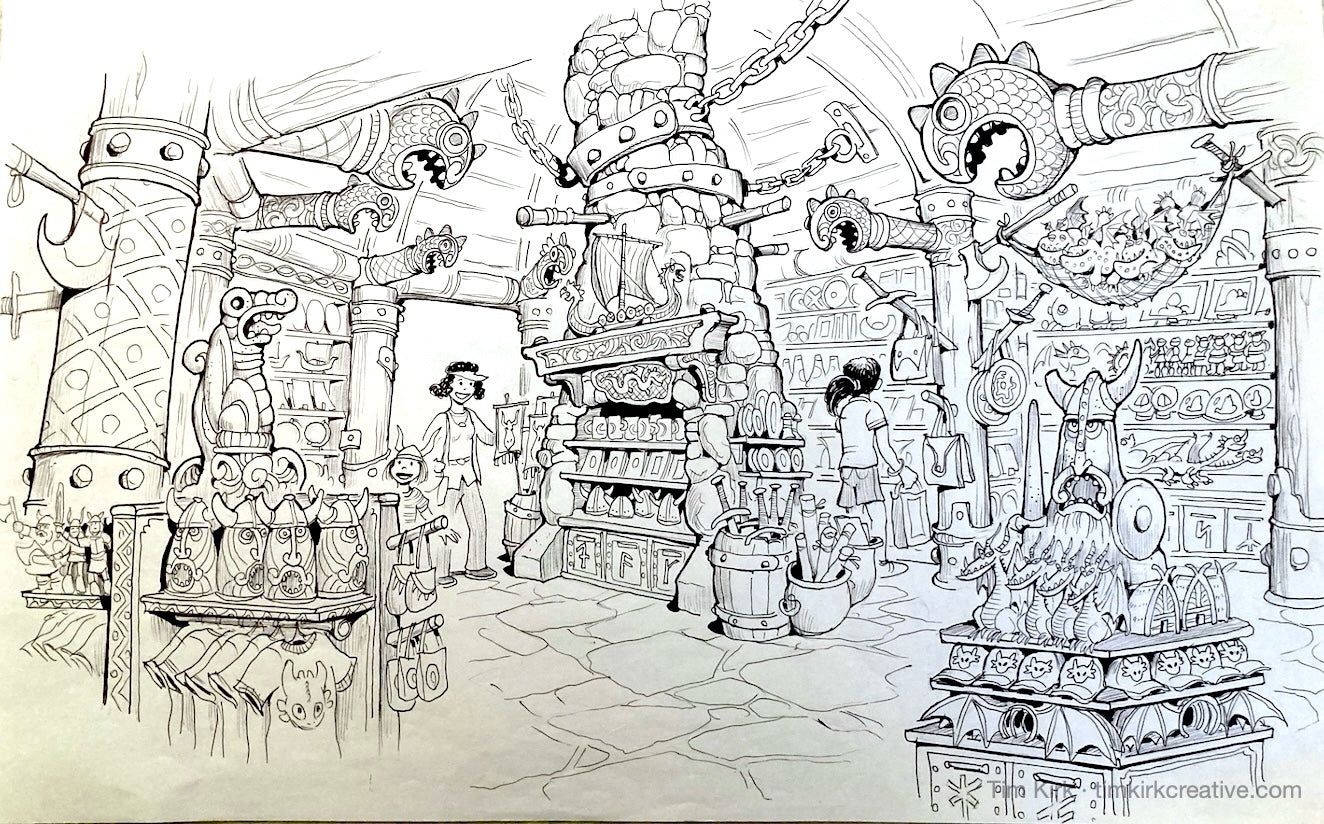 Isle of Berk - Dragon Retail 1