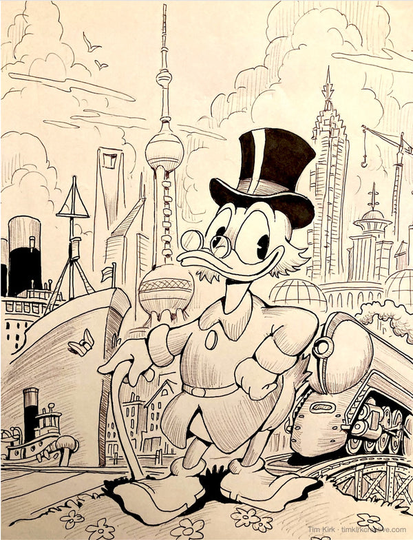 Shanghai Disneyland - Untitled (Donald Duck)