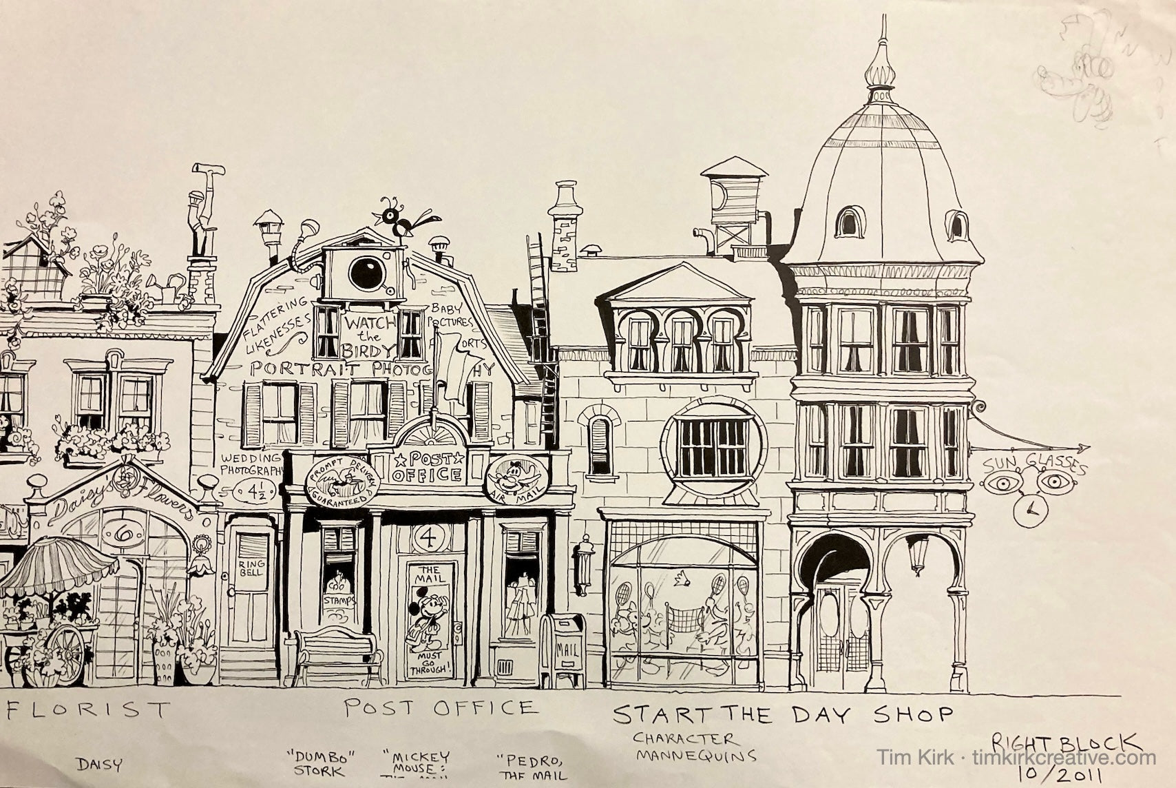 Shanghai Disneyland - Mickey Avenue Retail Elevation 1