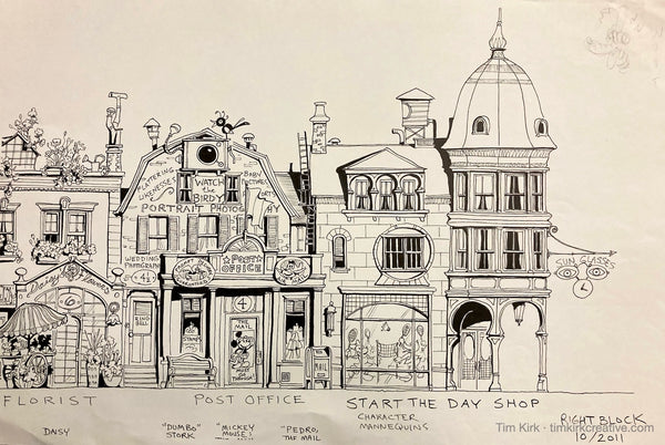 Shanghai Disneyland - Mickey Avenue Retail Elevation 1