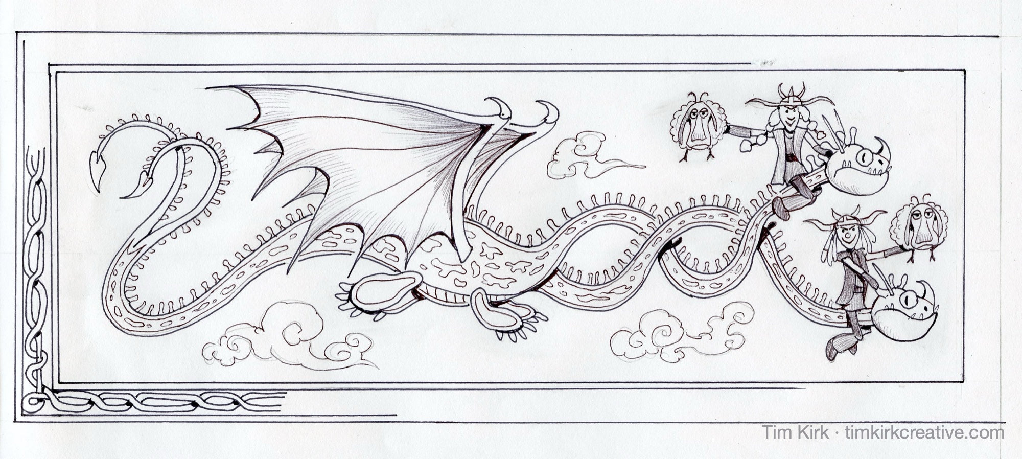 Isle of Berk - Ruffnut, Tuffnut, Barf and Belch Banner