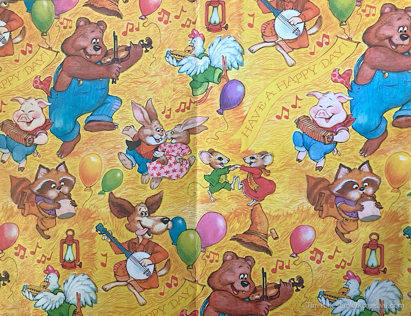 Barn Dance Giftwrap