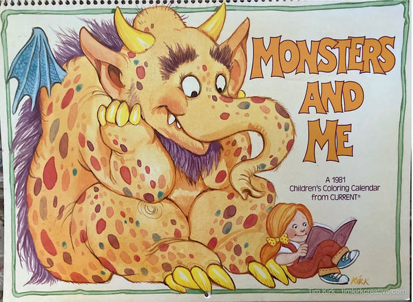Monsters and Me Calendar 2