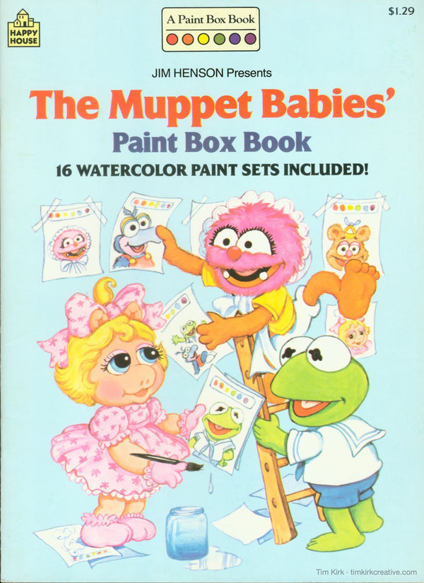 Muppet Babies' Paint Box Book