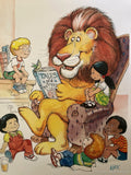 Reading Lion