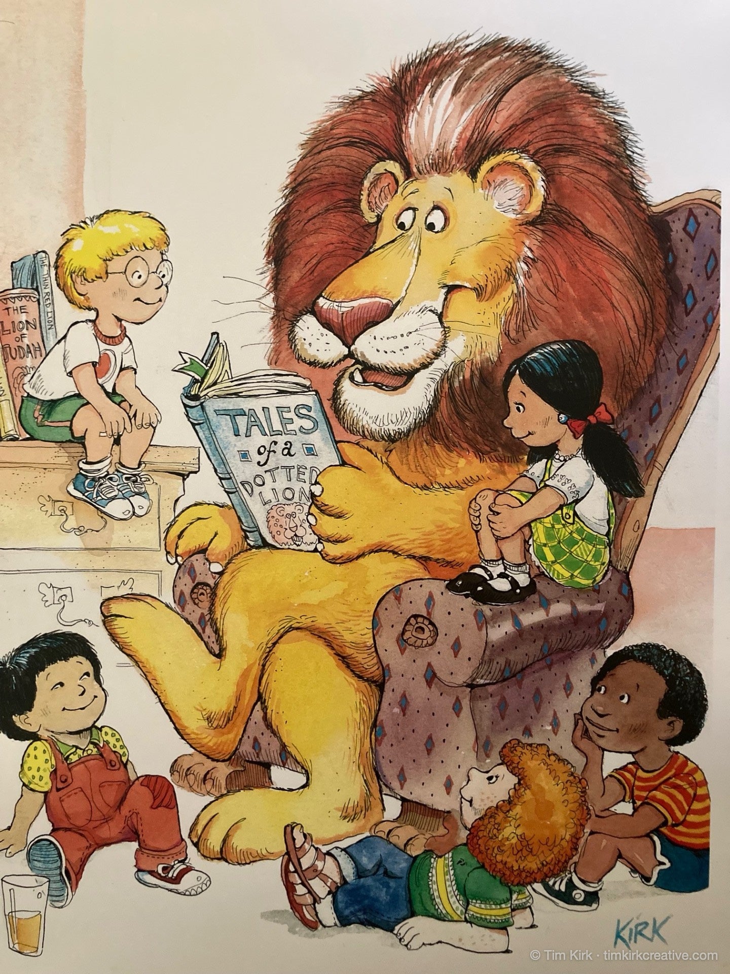 Reading Lion