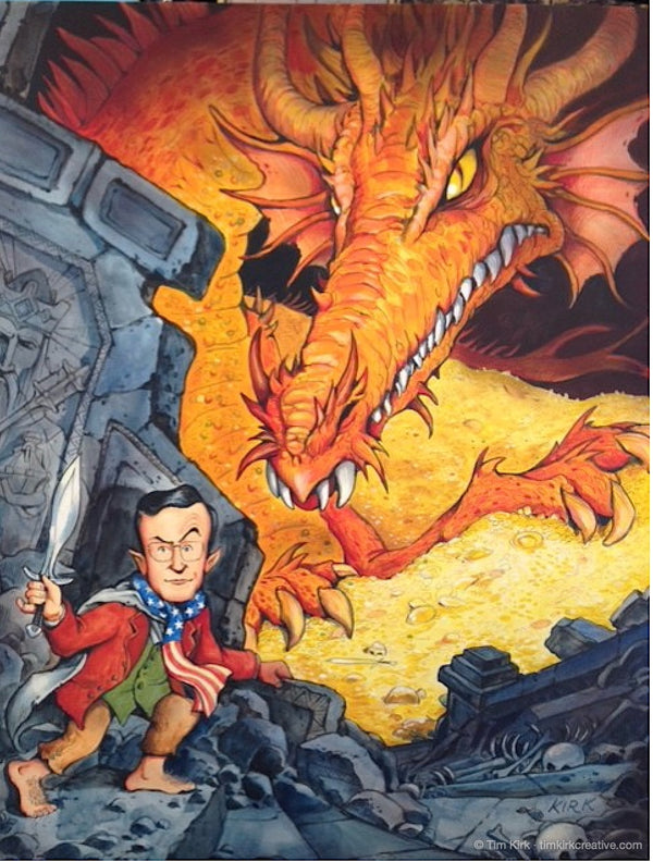 Stephen Colbert as Bilbo